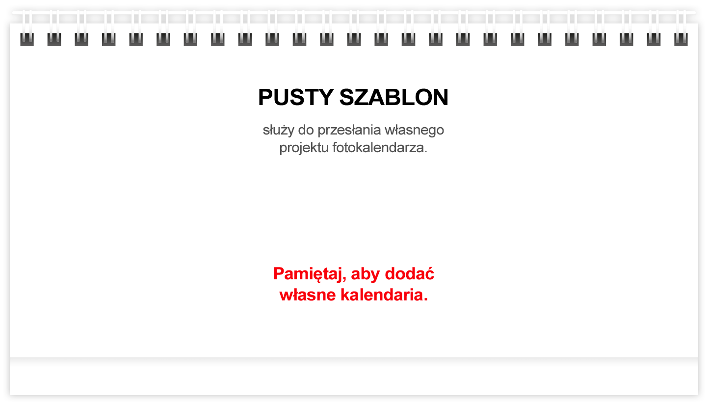 Pusty szablon